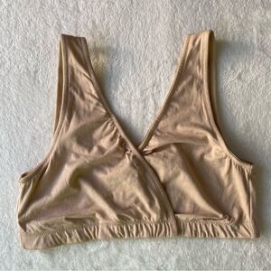 Motherhood Maternity Nursing Sleep Bra‎ Nude Size Small